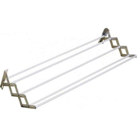 Framar Stendino da Parete Flexy 50x80 cm - Acciaio Plastificato Estensibile