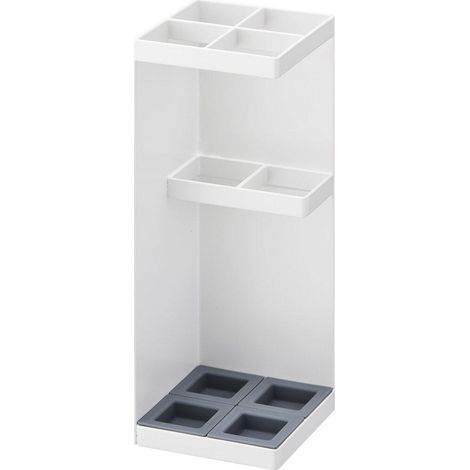 Yamazaki Eleganter Regenschirmständer Weiß Minimalistisches Design