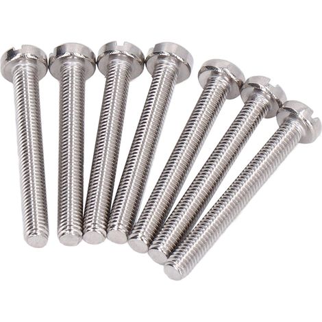 Vis M3x30 Inox A2-70 Tête Fraisée Fendue, Lot de 50, Vis à Métaux Précision pour Machines et Bricolage (1/5)