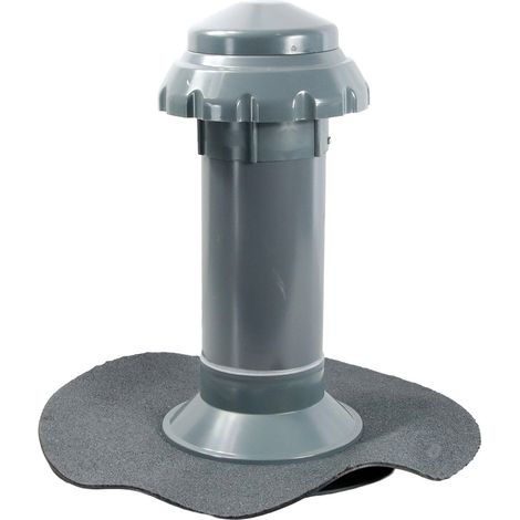 4 in 1 Flachdachlüfter CLASSIC Flansch aus Bitumen (1/3)