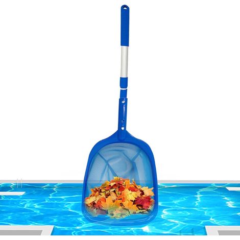 Filets Nettoyage Piscine Outil Écumoire À Tamis De Nettoyage Filet Écumoire À Feuilles De Piscine Pour Piscine Étang Sol Extérieur Poisson Spa Eau Bain À Remous Aquarium Terrasse Lac (1/5)