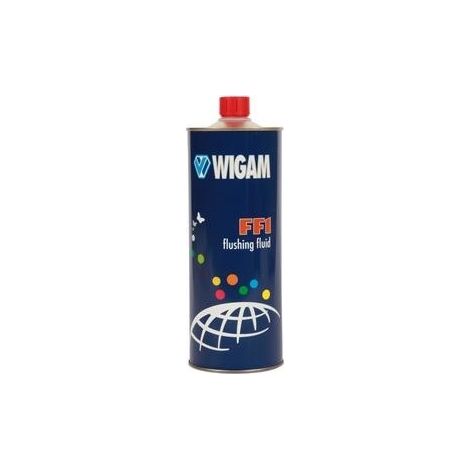 Wigam - fluido 1 litro per il lavaggio interno degli impianti frigoriferi per sistemi a/cf-p-h
