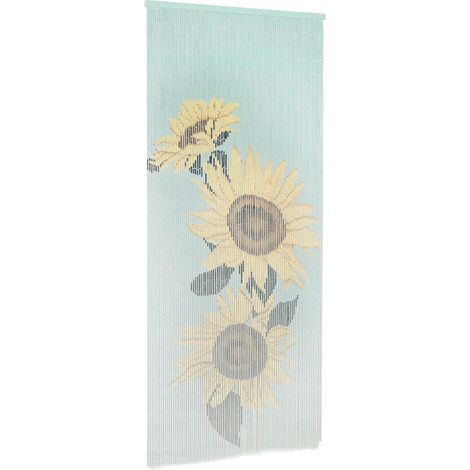 Rideau de porte contre insectes Bambou 90 x 200 cm (1/5)