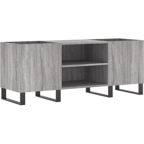 Maison Exclusive - Mobile Porta DiscGrigio Sonoma 121x38x48cm Legno Multistrato