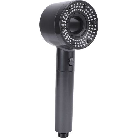 Pays de douche filtré 5 engrenages Boost réglable Boost Cade de douche à main pour usage domestique Gray (1/5)