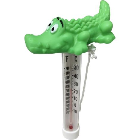 Temperaturmessgerät für Schwimmbad Krokodilförmige