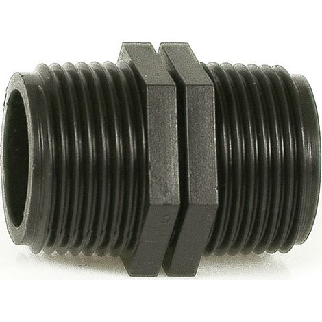 RACCORDO FILETTATO NIPPLO PER TUBO IN POLIETILENE mis. 1.1/2 20.00 pz