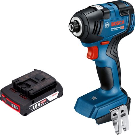 Bosch GDR 18V-200 Professional Visseuse à chocs sans fil 18 V 200 Nm Brushless + 1x batterie 2,0 Ah - sans chargeur (1/5)