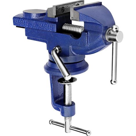 Bench Vice 2.5" 65mm Vices for Workbench 360 Degrees Swiveling Portable Table Vice Adjustable Mini Table Bench Vice Clamp for Workshop Factory (1/5)