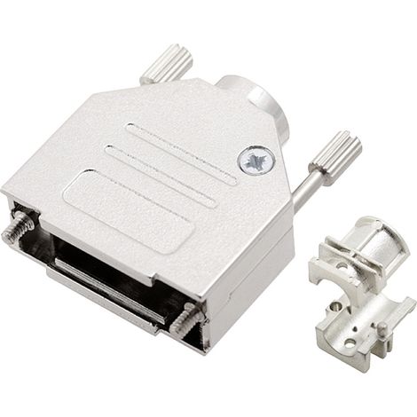 encitech DTZK-25-HI-K 6560-0705-03 D-SUB Gehäuse Polzahl: 25 Vollmetall 180 ° Silber 1 St. (1/4)