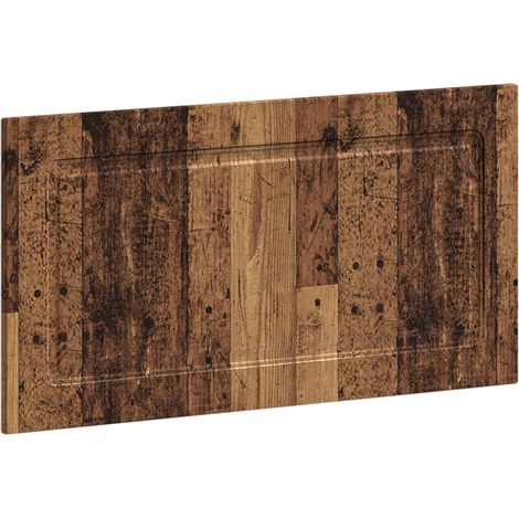Cabecero montada en la pared UTRECHT Madera envejecida vidaXL (1/5)