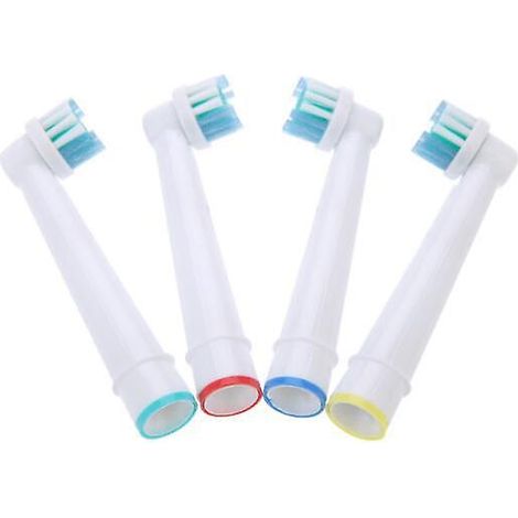 Têtes de brosse à dents Oral-B compatibles, paquet de 4, Sensitive Clean (1/3)