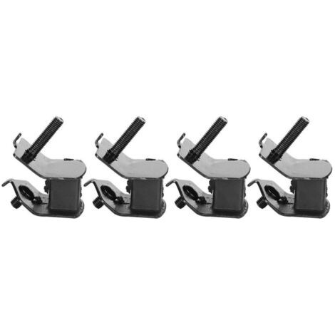 4 Pièces Générateurs à Essence Amortissement Pieds Coussin de Fer Coussinets Anti-Vibration Support de Pied pour Générateur de Moteur à Essence Agricole 168F/170F 2KW-3KW (1/5)
