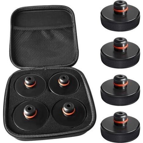 Coussinet de Levage pour Tesla Model 3/S/X/Y, 4 Coussins avec Un étui de Rangement, Accessoires pour Les véhicules Tesla (1/5)