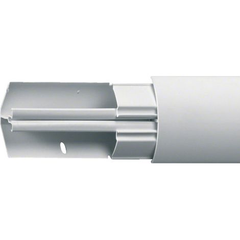 Moulure d'angle EK40040 H.40mm l.40mm L.2500mm Pure Blanche HAGER EK4004009016 (1/2)