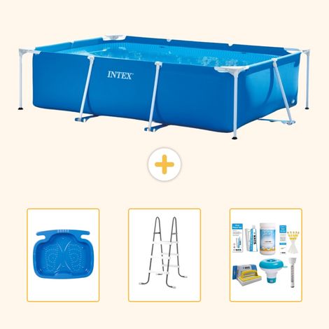 Intex Piscine Tubulaire Rectangulaire - 300x200x75 cm - 4-pièces  S22354 (1/5)