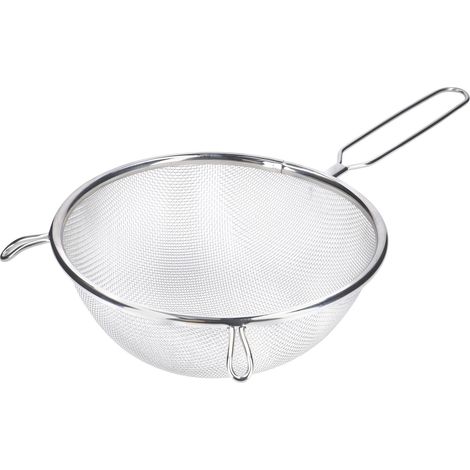 KitchenCraft Colino a doppio manico in acciaio inox 18 cm
