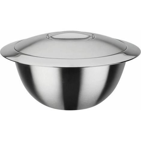 Insalatiera termica - GSW - DESIGN - 22 cm - Acciaio inossidabile - Doppia parete (1/4)