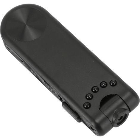 Caméra vidéo portable 1080p HD avec réduction du bruit et vision nocturne, mini caméra de poche pour forces de l'ordre, 128 Go (1/5)