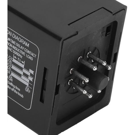 JYIO@ASY-3D DIP-Schalter Digitalanzeige-Timer-Relais 999S AC 220V (1/5)