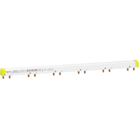 Pettine di collegamento tagliabile iC60 Vigi 40/63A (L1L2) 24 moduli - A9XPF524