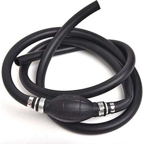Pompa a sifone ad alta portata per benzina, olio, acqua, carburante e gasolio. Pompa a sifone, pompa di trasferimento carburante, pompa carburante manuale, pompa di trasferimento liquidi/gas -Crezuo