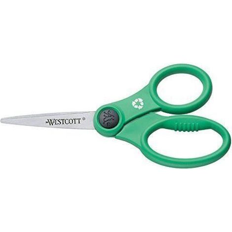 Westcott Ciseaux Vert 5 pouces Go - E-32150 00