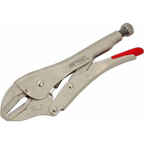 AWTOOLS SZCZYPCE ZACISKOWE MORSEA 250mm SZCZĘKI PŁASKIE BLACK LINE