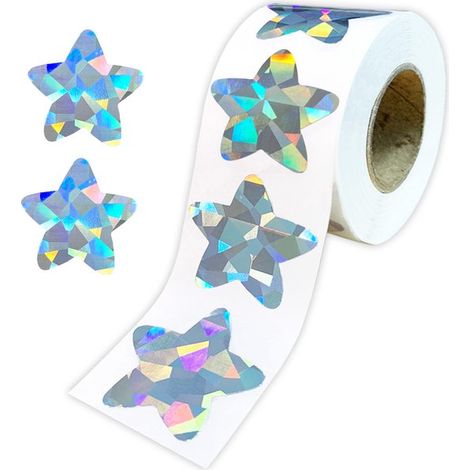 500 etichette adesive, etichette regalo, adesivi in rotolo, 500 pezzi per rotolo, adesivi sigillanti, etichette regalo, adesivi decorativi, resistenti all'acqua (1/5)