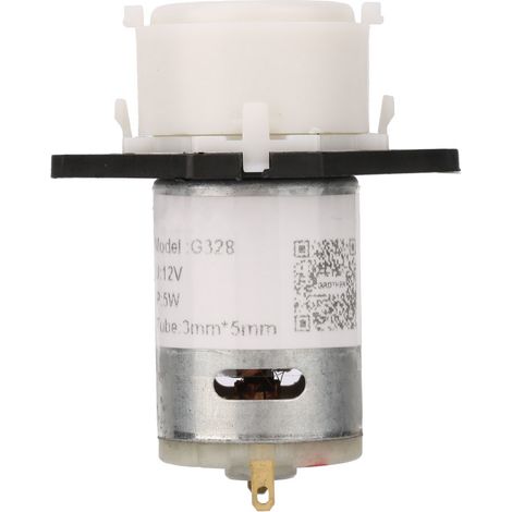 Pompe doseuse 12V 35 à tube péristaltique DIY pour analyse chimique en laboratoire d'aquarium (blanche) (1/5)