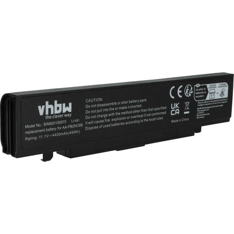 vhbw Akku kompatibel mit Samsung P50-C003, P50-C004, P50-CV03, P50-CV04, P50 Pro T2400 Tytahn, P50 Pro T2600 Notebook (4400 mAh, 11,1 V, Li-Ion) (1/5)