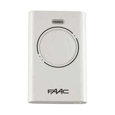 Emetteur Radio Control 2 Canaux Blanc FAAC XT2 868 SLH LR 787009 (1/4)