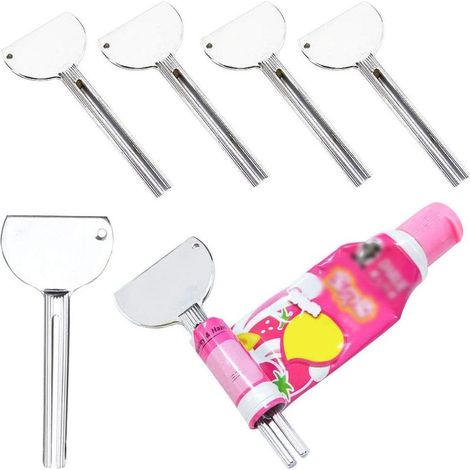 Pince A Sertir Pour Tubes - En Métal - Pour Dentifrice Peinture Cosmétiques Gel Capillaire Crème Mains - Lot De 5 (1/5)