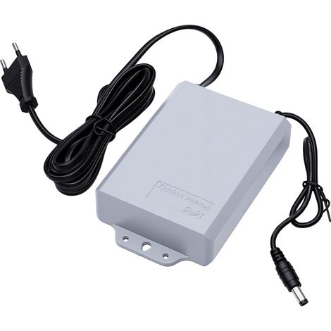 Mini UPS 12V 2A 5400mAh Gruppo di continuità per modem router con protezione da sovratensione e regolazione automatica della tensione per telecamere di sicurezza (spina UE) (1/5)