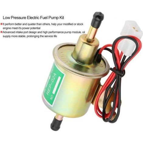 Elektrische Niederdruck-Kraftstoffpumpe – Fdit – HEP-02A – Aluminium – 12/24 V – 70 l/h (1/5)