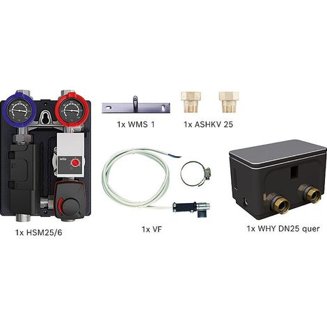 Bosch Heizkreis-Standardpaket Bopa HKW09, 1 gemischter Heizkreis mit hydraulischer Weiche