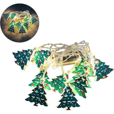 Wasserdichte batteriebetriebene LED-Lichterketten für Halloween, Garten, Party, Weihnachtsbaum (1/5)