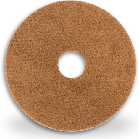 Pad beige pour monobrosse Ø 406 - 1 pad - Harmony Béton