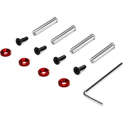 Ensemble de vis et d'écrous de blocage en alliage d'aluminium de qualité supérieure pour ventilateurs de processeur de PC gaming, multicolore. (1/5)