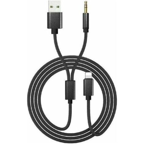 Être applicable Bmw & Mini Ipod Iphone 6 7 8 X Xs Xr Interface Audio Câble Usb Adaptateur Aux Câble et adaptateur pour vidéosurveillance (1/3)