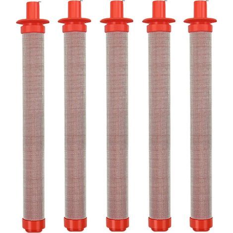 5er-Pack Filter für Spritzpistolen – Zubehör für Spritzmaschinen – Airless-Lackierteile – 200 Mesh