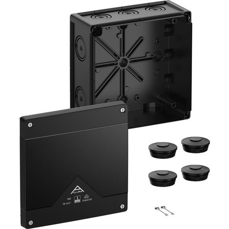 Spelsberg Boîte de dérivation, indice de protection IP66/IP67/IP69, max. 16², résistance aux chocs IK09, classe de protection II, Ui 1000V AC, Ui 1000V DC, DLG, DNV, VDE, sans halogène, 41600001
