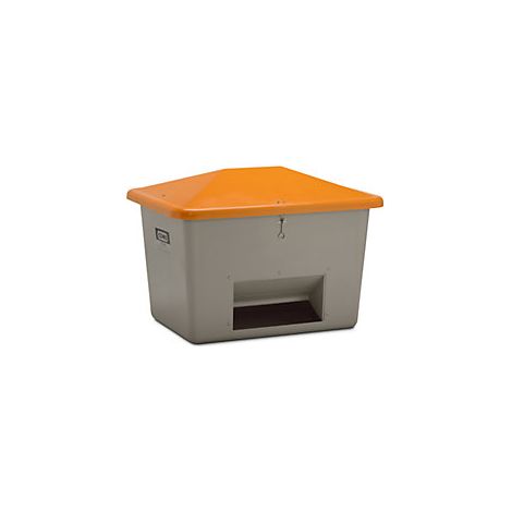 Recipiente para graneles de PFV  capacidad 700 l  con abertura (1/2)