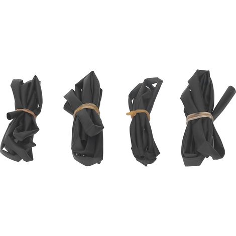 4-teiliges Set selbstklebender Schrumpfschläuche für Elektroanwendungen, 3 mm, 4 mm, 5 mm, 6 mm, 1 Meter (1/5)