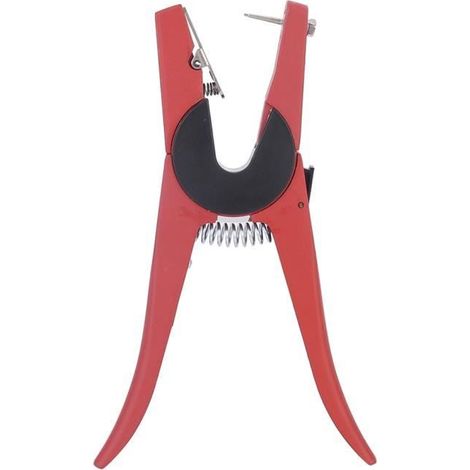 Pince à étiquette d'oreille - ZERONE - Rouge - Indolore - Ergonomique - Durable (1/4)