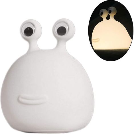 Veilleuse mignonne en forme de limace, cadeau d'anniversaire (1/5)