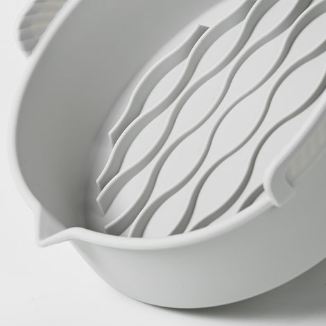 Silikon-Brattopf mit Griff, faltbar, leicht zu reinigen, wiederverwendbar, zum Backen von Kuchen und für Grillöfen, 22,4 cm (8,8 Zoll) (1/5)