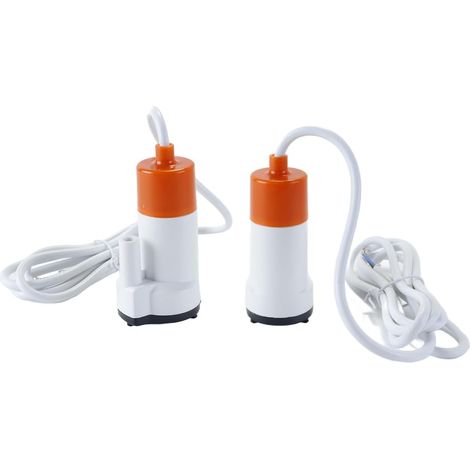 Pompe submersible basse tension 12 l/min (capacité 12 l/min, orange) (1/5)