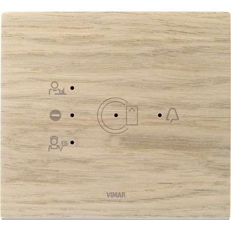 VIMAR - 21666.32 Placa transpondedora 3M, roble blanqueado