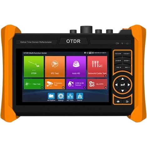 Testeur de caméra de sécurité CCTV Testeur De Moniteur IPC CCTV 4K, Caméra OTDR 5.4 Pouces, 1310nm/1550nm avec VFL OPM LS OTDR IPC, Testeur De Fiber Optique(MT-6510 (28 26dB)) (1/5)